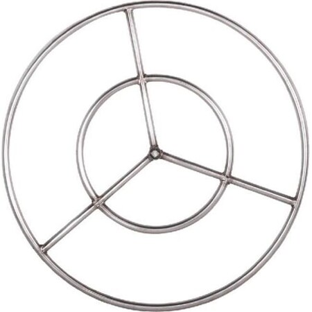 Dagan Dagan FR-22S Fire Pit Burner Ring; Stainless Steel FR-22S